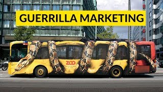 Guerilla Marketing  Unconventional Marketing Strategy  Needs Lot Of Creativity [upl. by Meisel325]