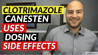 Clotrimazole Canesten  Uses Dosing Side Effects  Pharmacist Review [upl. by Millham]