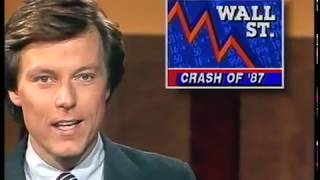 The 1987 stock market crash Original news report [upl. by Rodrigo234]