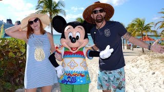 Disney Cruise Week  Disneys Private Island Castaway Cay Farewell Party amp Secret Character Meets [upl. by Matta109]