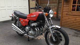 BENELLI 750 SEI BEST SOUNDING MOTORCYCLE [upl. by Casi803]