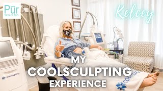 My COOLSCULPTING EXPERIENCE  Full Abdomen Treatment  PUR Skin Clinic [upl. by Sherrer]