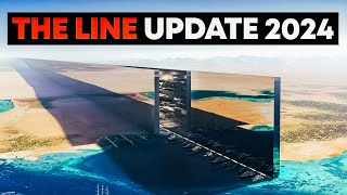 NEOM  THE LINE Construction Update 2024 [upl. by Naves]