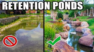 How RETENTION PONDS Manage Storm Water Runoff [upl. by Chyou]