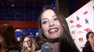 Merritt Patterson at the Radio Rebel Premiere [upl. by Arraes]