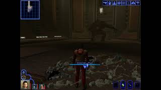 KOTOR 1  How To Get Past Rancor in Taris Sewers [upl. by Ahcarb]