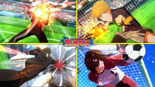 Super Saves Compilation from Goalkeeper  Captain Tsubasa Rise of New Champions [upl. by Stronski]