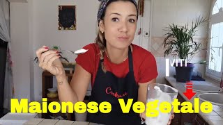 Come Fare la Maionese Vegana in 60 Secondi [upl. by Nyla596]