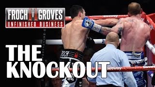 Carl Froch knocks out George Groves at Wembley [upl. by Rotow]