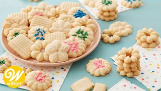 How to Make Classic Spritz Cookies  Wilton [upl. by Esyle439]