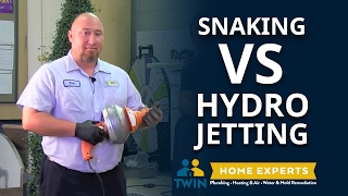 Snaking vs Hydrojetting [upl. by Jone]