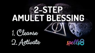 📿 Easiest Way to Charge an Amulet Wiccan Blessing Spell to Cleanse amp Protect [upl. by Mcnamee]