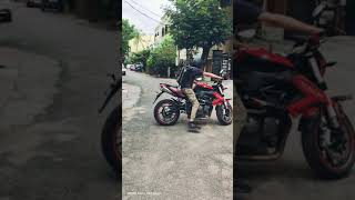 Benelli 600i IXIL exhaust sound [upl. by Ahsykal]