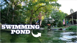 SWIMMING PONDS part 2  Natural Pools amp Recreation Ponds [upl. by Nared]