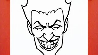 HOW TO DRAW THE JOKER [upl. by Devinne]