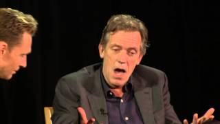 Hugh Laurie and Tom Hiddleston I Interview I TimesTalks [upl. by Courtland]