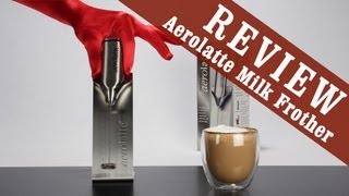 Aerolatte Milk Frother  Exclusive Review [upl. by Ailel557]