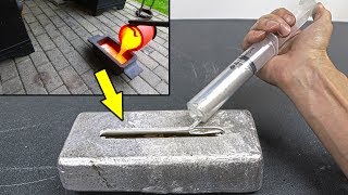 Gallium Vs Big Aluminum Ingot [upl. by Inkster285]