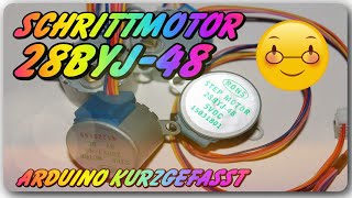 Arduino kurzgefasst  28BYJ48 der preiswerte Schrittmotor [upl. by Hamitaf838]