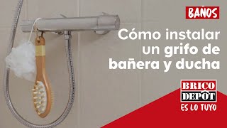 Cómo instalar un grifo de bañera y ducha [upl. by Feliza]