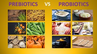 PREBIOTICS vs PROBIOTICS  DIFFERENCES [upl. by Alek911]