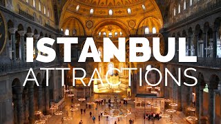 10 Top Tourist Attractions in Istanbul  Travel Video [upl. by Aihsetan]