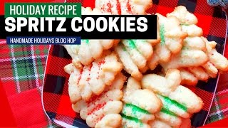 Spritz Cookies Recipe [upl. by Romie]