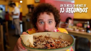 Puse a prueba al restaurante “MÁS RÁPIDO” del mundo  ¿Menos de 13 segundos 😱🍽 [upl. by Akibma]