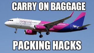 Wizz Air Cabin Baggage Hack  TIPS amp TRICKS [upl. by Dino]