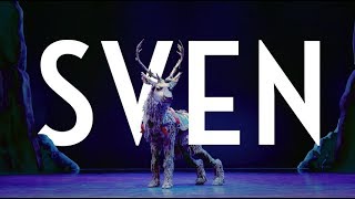 Meet Sven from FROZEN on Broadway [upl. by Wilhelmina]