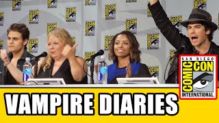 THE VAMPIRE DIARIES Comic Con Panel [upl. by Eugene]