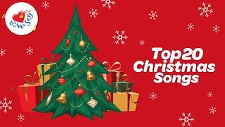 Top 20 Christmas Carols amp Songs Playlist with Lyrics [upl. by Marka]