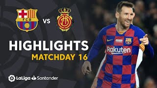 Highlights FC Barcelona vs RCD Mallorca 52 [upl. by Anohsal]