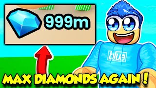 I Got MAX DIAMONDS AGAIN In Pet Simulator 99 For the UPDATE [upl. by Roxana]