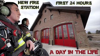 First 24 Hours in a New Fire Station  A Day in the Life [upl. by Eiltan]