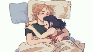 MARINETTE amp ADRIEN SLEEPING【Miraculous Ladybug Comic Dub Compilation [upl. by Atteugram]