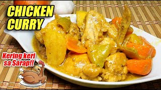 TASTY PINOY STYLE CREAMY CHICKEN CURRY EASY TO COOK [upl. by Jac]