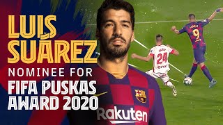 ⚽ LUIS SUÁREZs goal vs Mallorca FIFA Puskas Award 2020 Nomination [upl. by Nored]