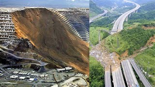 10 Massive Landslides Caught on Camera [upl. by Dobbins324]