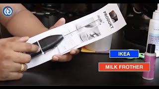 IKEA MILK FROTHER Review amp Battery Installation [upl. by Intihw]