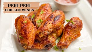 The Best Crispy Chicken Wings Recipe  Peri Peri Chicken Nandos  Foodaholic [upl. by Petula48]