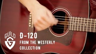 Guild Westerly Collection D120 Acoustic Guitar Demo [upl. by Leeanne]