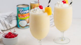 Easy Virgin Piña Colada Recipe [upl. by Weasner594]