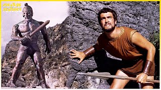 The Argonauts Fight Talos  Jason and the Argonauts  Creature Features [upl. by Analat]