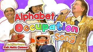 Alphabet Occupation Song  Jack Hartmann [upl. by Lalita]