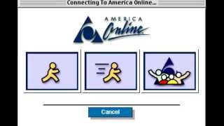 AOL Dial Up Internet Connection Sound  Youve Got Mail America Online 90s [upl. by Hiram]