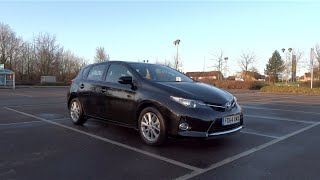 2014 Toyota Auris 16 Valvematic Icon StartUp and Full Vehicle Tour [upl. by Yenrab]