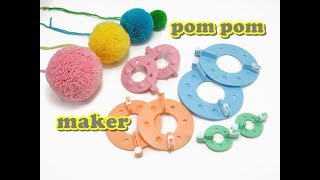 Pom Pom Maker  HOW TO [upl. by Norraa462]