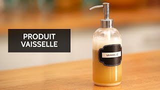 DIY – Produit vaisselle maison [upl. by Sucitivel907]