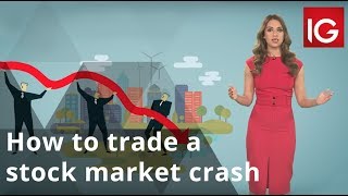 How to trade a stock market crash  How to trade with IG [upl. by Ashla]